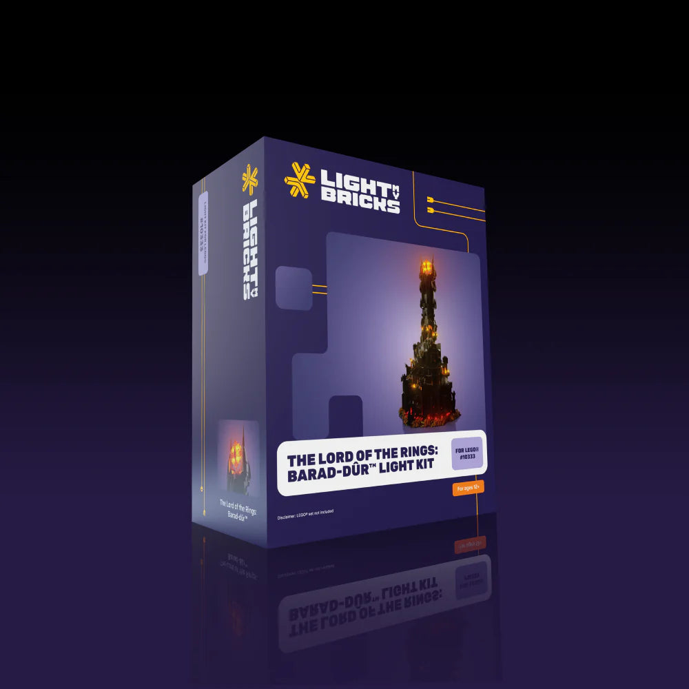 Light My Bricks Light Kit 2.0 for LEGO® The Lord of the Rings: Barad-dur 10333