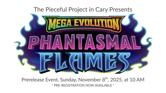Pokemon Phantasmal Flames Pre-Release @ The Pieceful Project Cary