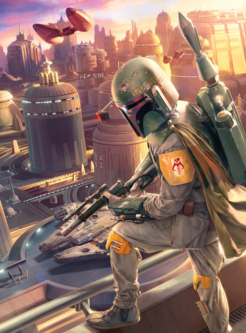 Star Wars™ Fine Art Collection Boba Fett 1000 Piece Jigsaw Puzzle