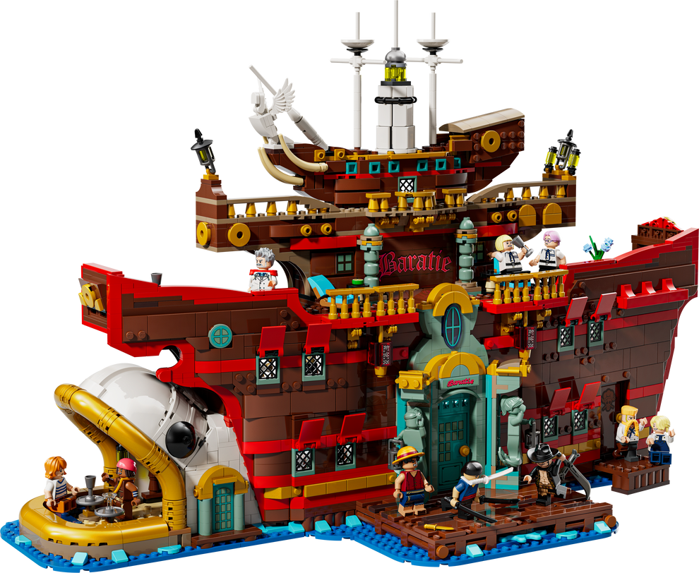 PREORDER NOW! LEGO® ONE PIECE The Baratie Floating Restaurant 75640