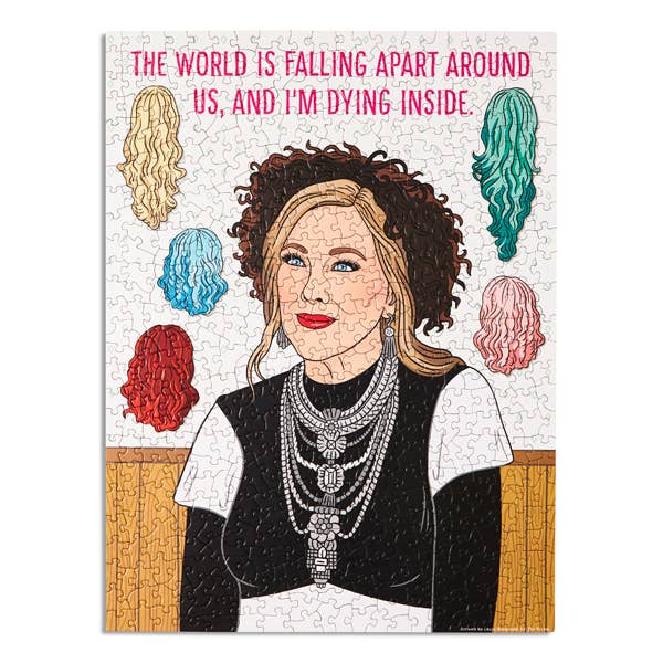 Moira Wigging Out 500 Piece Puzzle