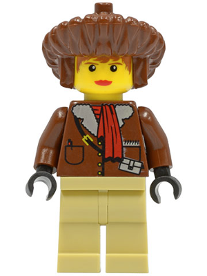 Pippin Reed - Brown Parka, Tan Legs, Brown Mongolian Hat