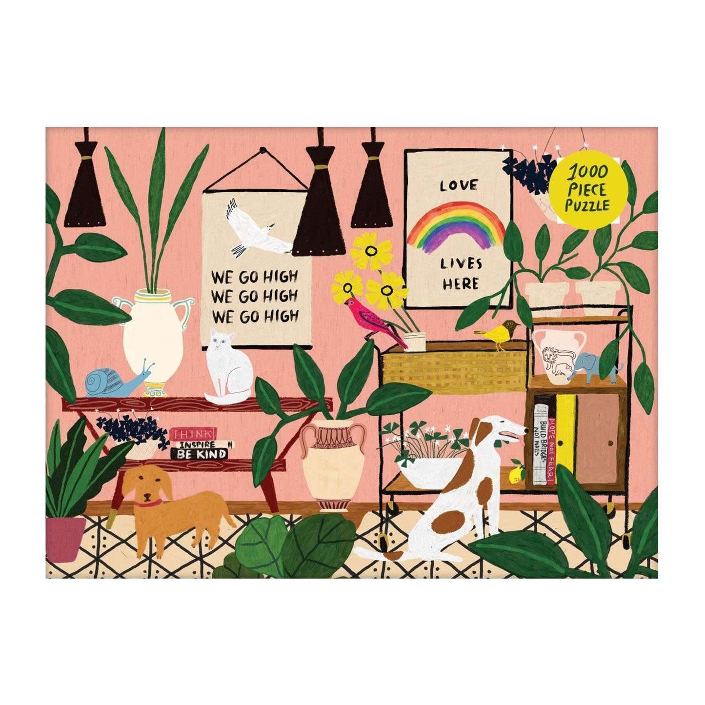 Anne Bentley Love Lives Here: 1000 Piece Puzzle