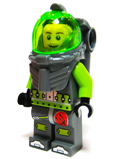 LEGO® Minifigure Atlantis Diver 4 - Lance Spears (atl006a) - USED