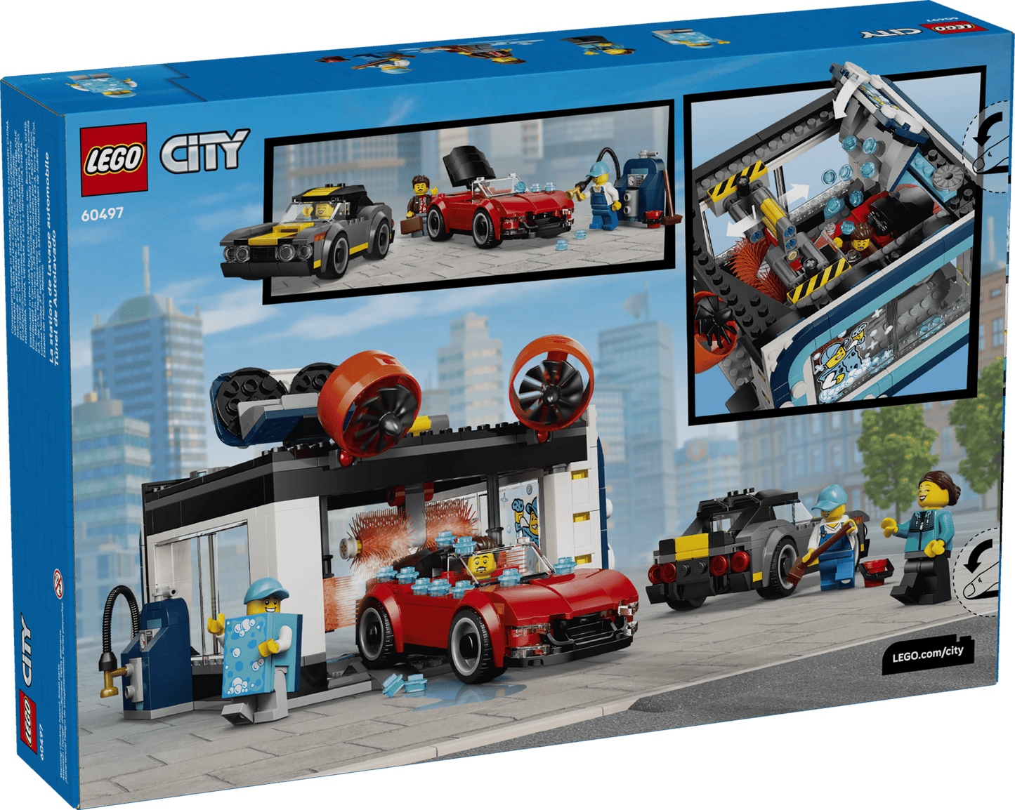 LEGO® City Drive-Through Car Wash 60497