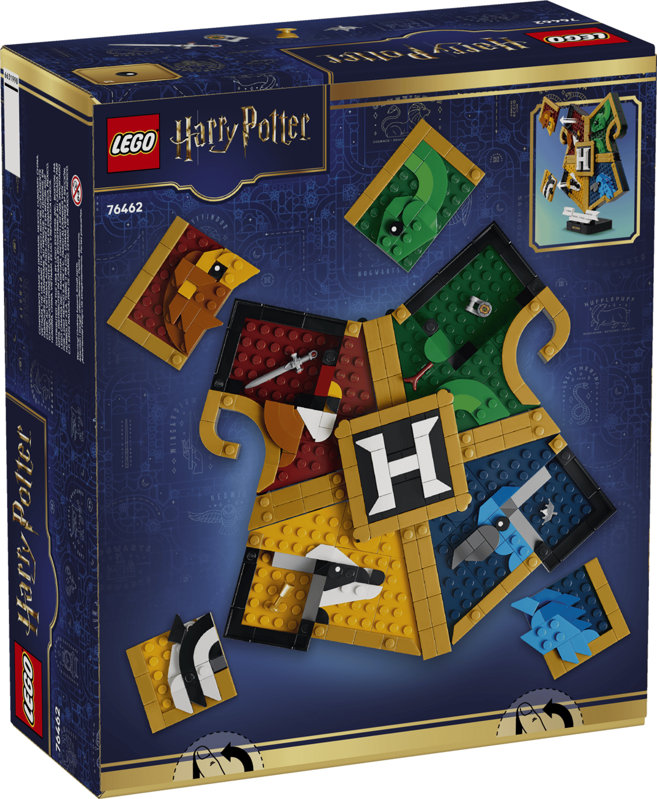 LEGO® Harry Potter™ Hogwarts™ House Crest 76462