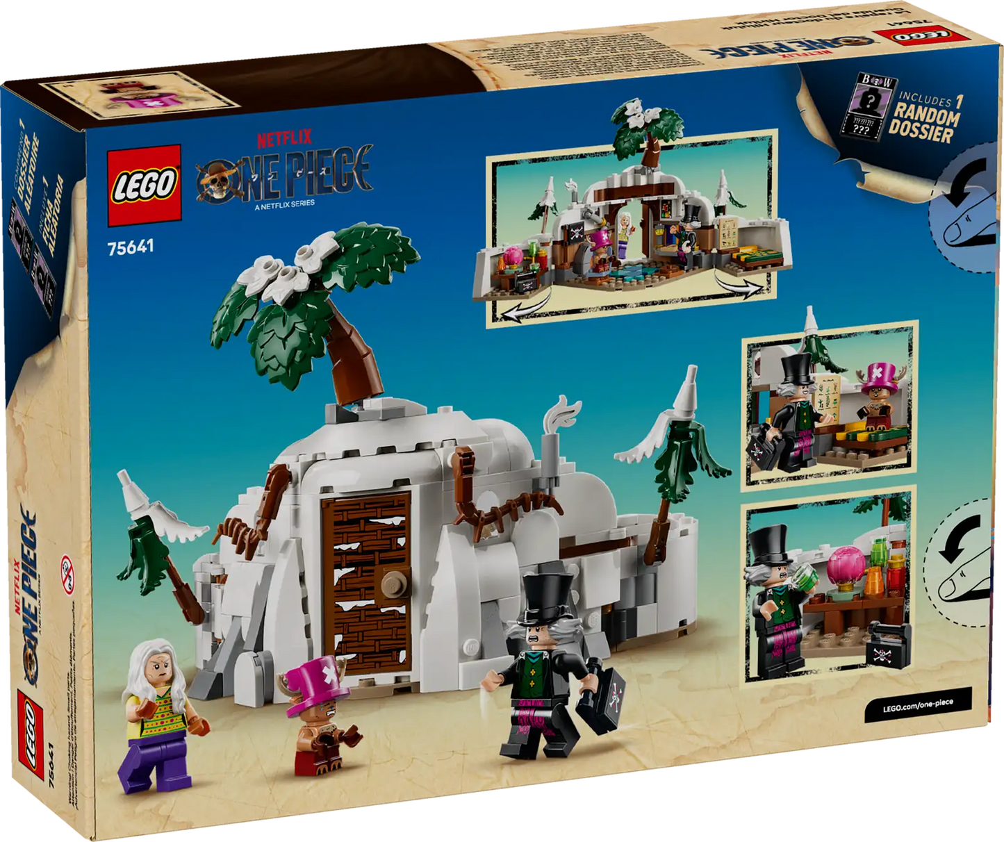 LEGO® ONE PIECE Dr. Hiriluk's Hideout 75641