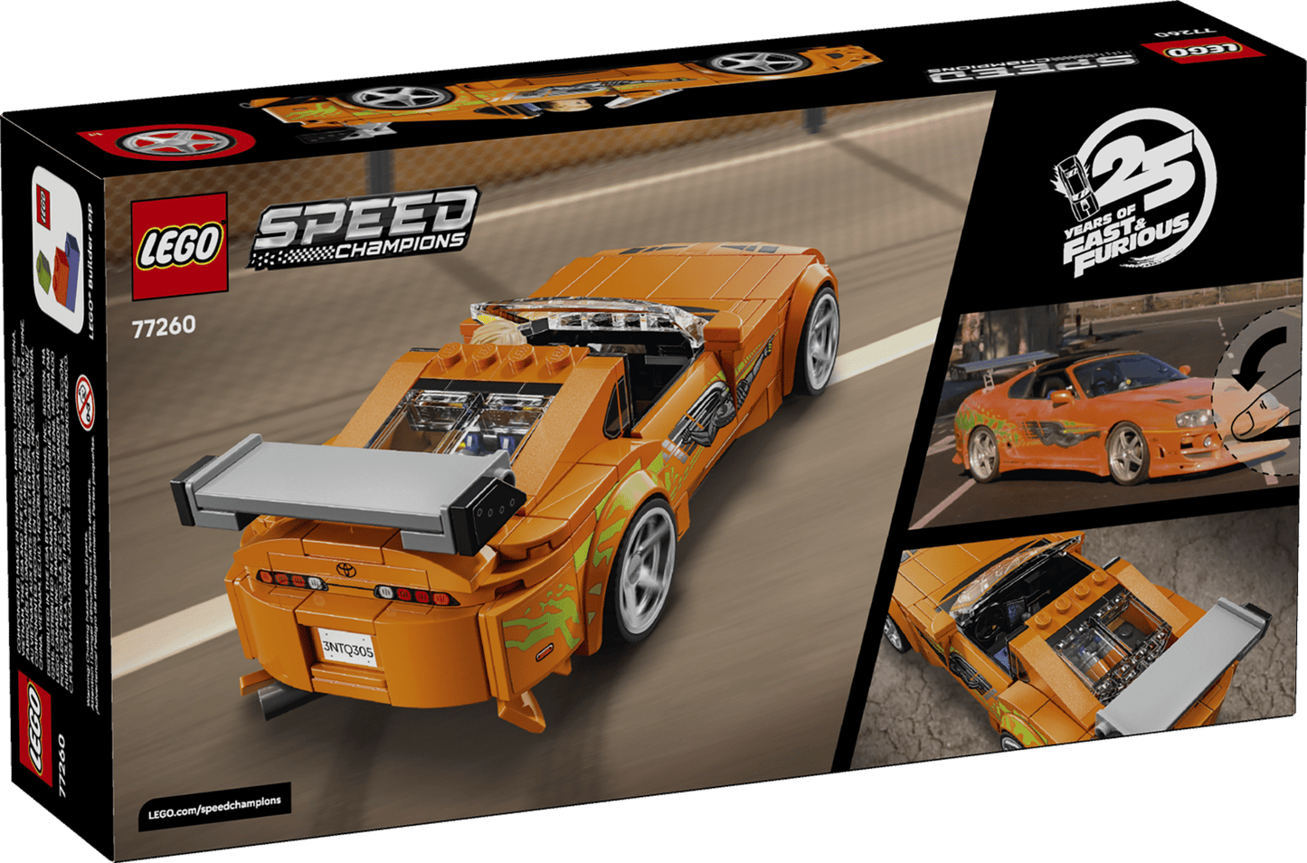 LEGO® Speed Champions The Fast and The Furious Toyota Supra MK4 77260