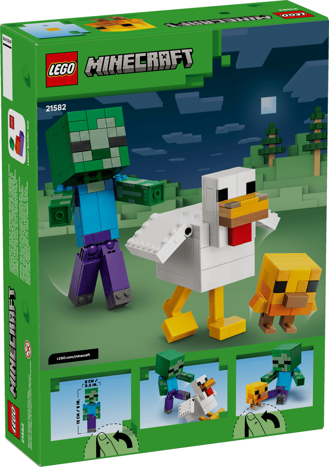 LEGO® Minecraft® Chicken Jockey 21582