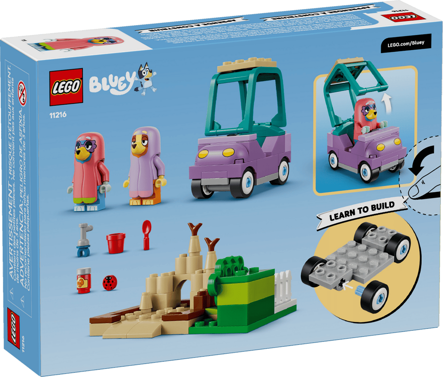 LEGO® Bluey Grannies with Bingo and Bluey 11216