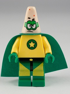 LEGO® Minifigure Patrick - Super Hero (bob026)
