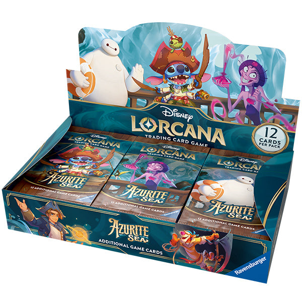 Disney Lorcana: Azurite Sea Booster Pack (One Random)