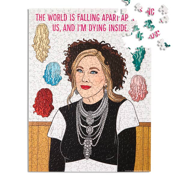 Moira Wigging Out 500 Piece Puzzle
