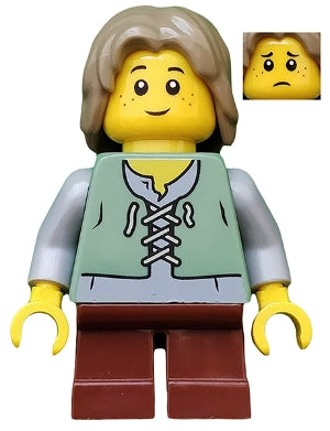 LEGO® Minifigure Peasant Child (cas489) - USED