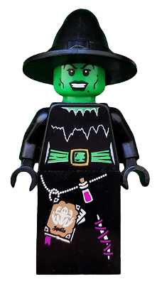LEGO® Minifigure Witch, Series 2 (Minifigure Only without Stand and Accessories) (col020) - USED