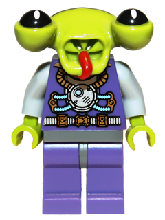 Space Alien, Series 3 (Minifigure Only without Stand and Accessories)