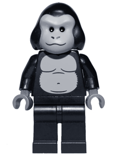 LEGO® Minifigure Gorilla Suit Guy, Series 3 (col048) - USED