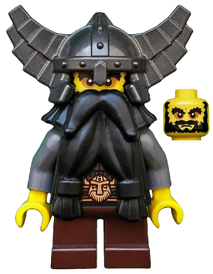 LEGO® Minifigure Evil Dwarf, Series 5 (Minifigure Only without Stand and Accessories) (col076) - USED