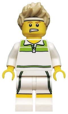 LEGO® Minifigure Tennis Ace, Series 7 (Minifigure Only without Stand and Accessories) (col105)