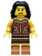 LEGO® Minifigure Warrior Woman, Series 10 (Minifigure Only without Stand and Accessories) (col148)