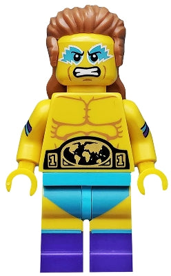 LEGO® Minifigure Wrestling Champion, Series 15 (Minifigure Only without Stand and Accessories) (col241)