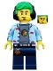 LEGO® Minifigure Tennis Ace, Video Game Champ, Series 19 (Minifigure Only without Stand and Accessories) (col341)