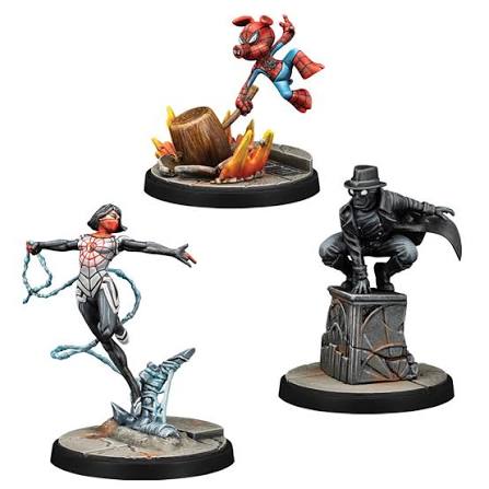 Marvel: Crisis Protocol - Silk, Spider-Ham & Spider-Man Noir