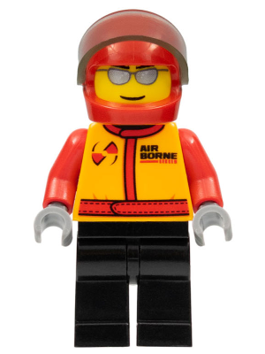 LEGO® Minifigure Stunt Pilot, Airborne Spoilers (cty0423) - Used