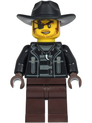 LEGO® Minifigure Police - Crook Snake Rattler (cty1130) - Used