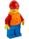 LEGO® Minifigure Beach Rescue with Life Preserver (cty1273)