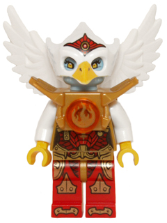 LEGO® Minifigure Eris - Fire Chi, Pearl Gold Torso (dim003) - Used