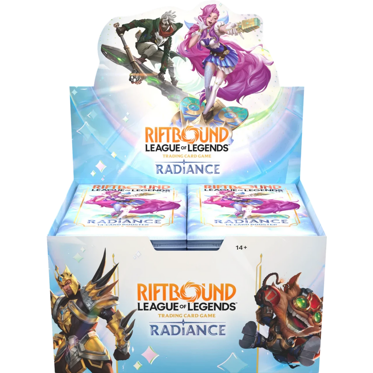 COMING SOON! LIMIT 2. Riftbound: League of Legends TCG: Radiance Booster Display, 24 Count