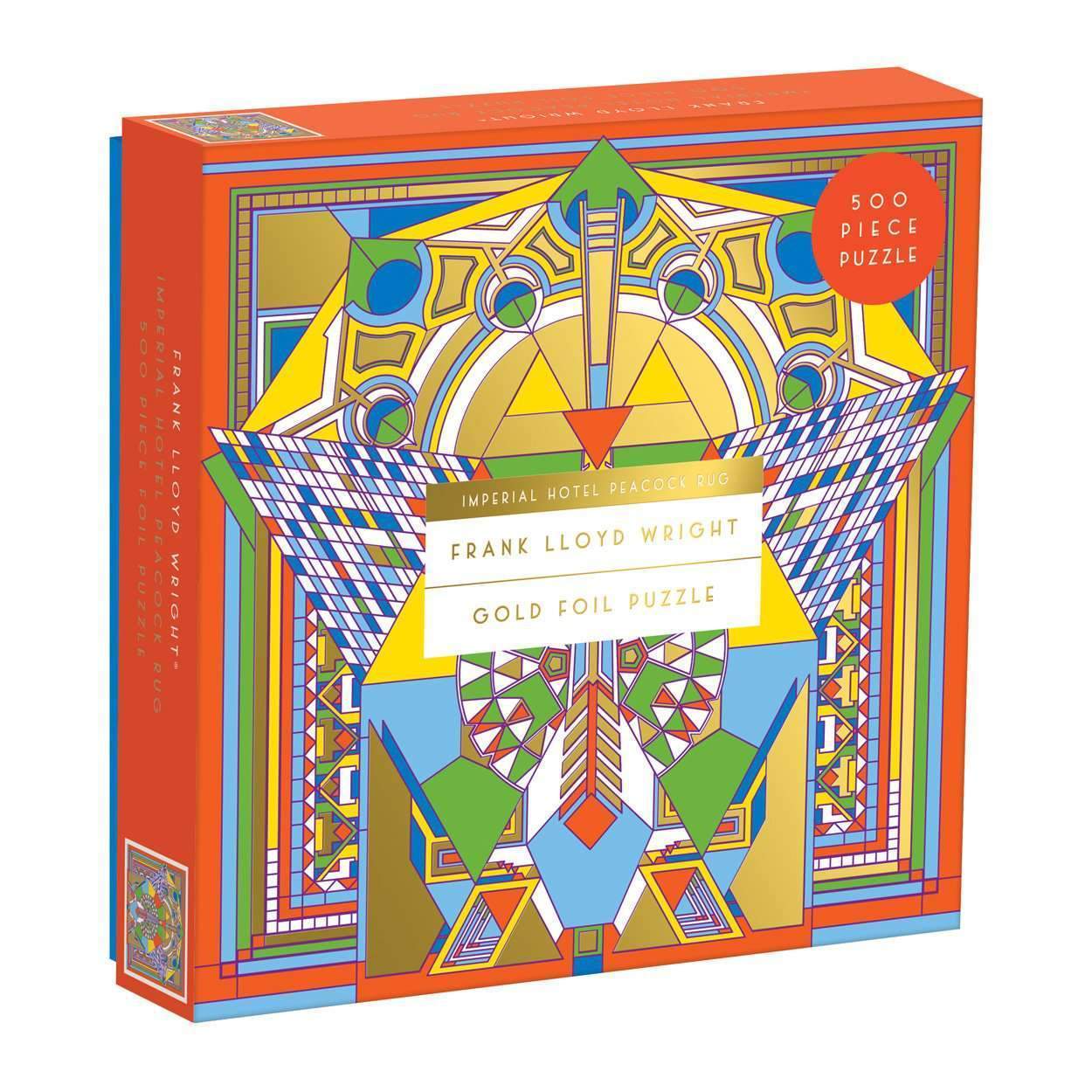 Frank Lloyd Wright Imperial Hotel Peacock 500 Piece Puzzle