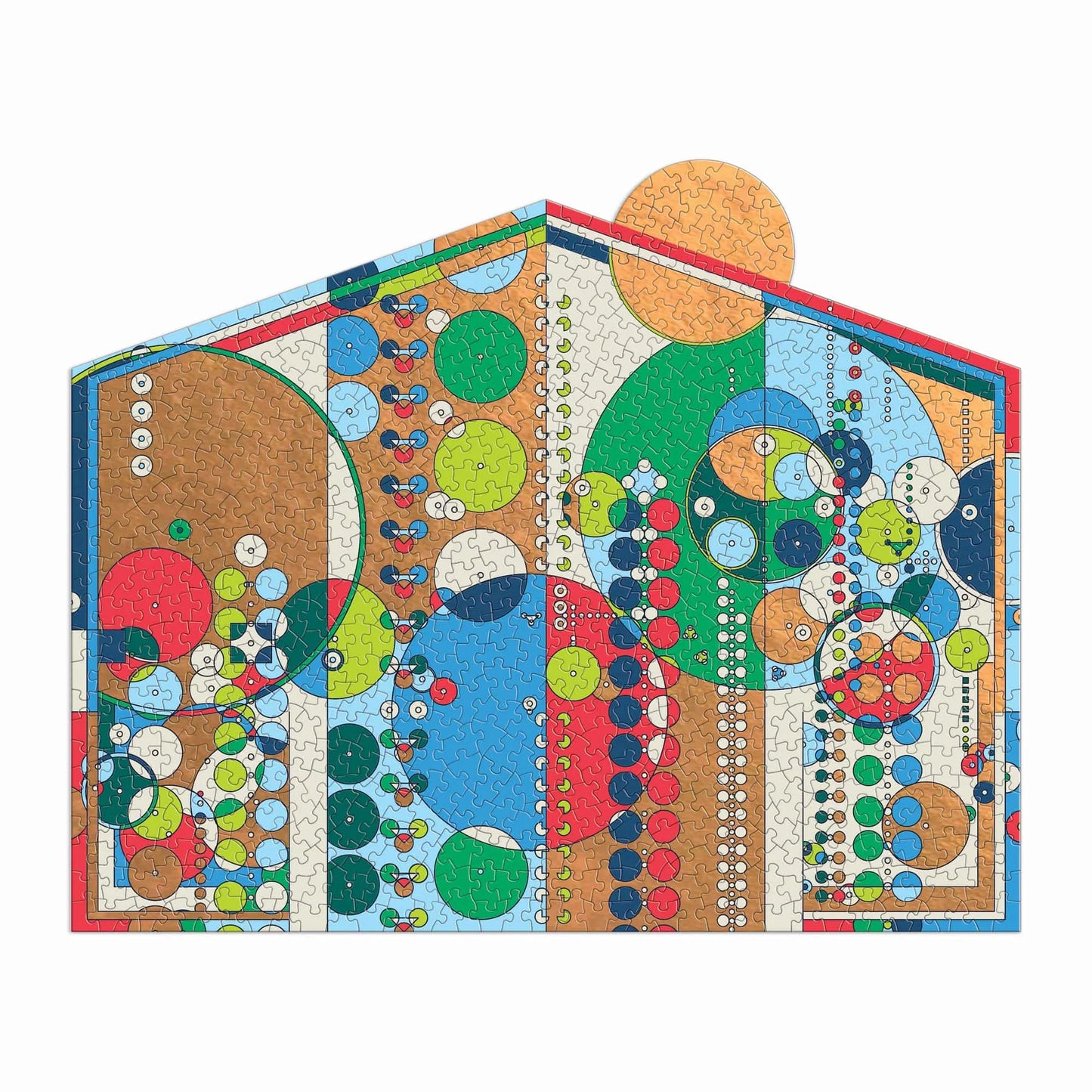 Frank Lloyd Wright Midway Mural 750 Piece Puzzle