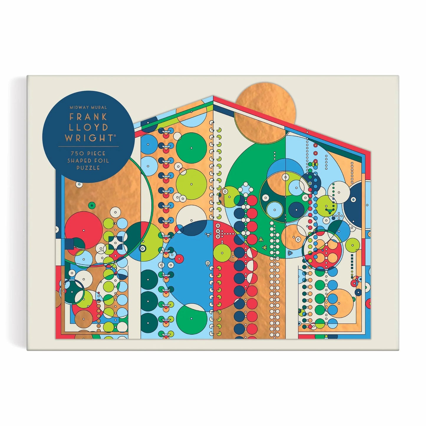 Frank Lloyd Wright Midway Mural 750 Piece Puzzle