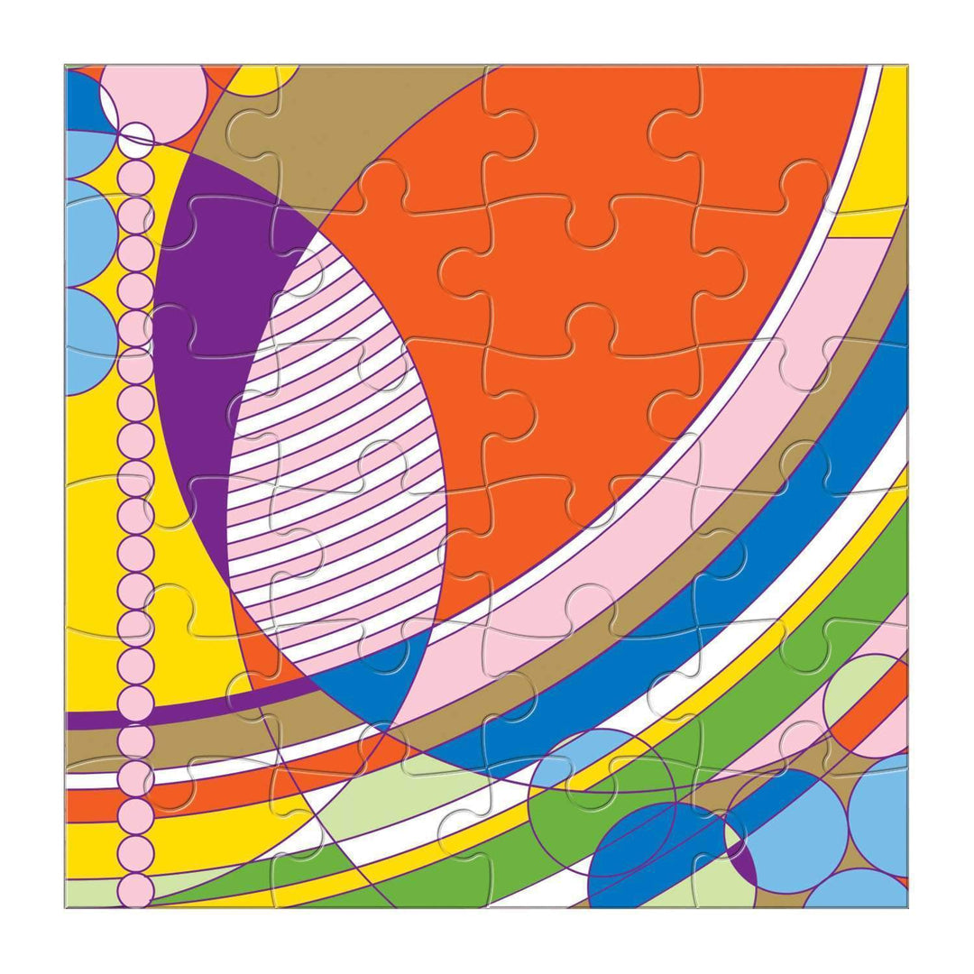 Frank Lloyd Wright Wooden Jigsaw Puzzle Set