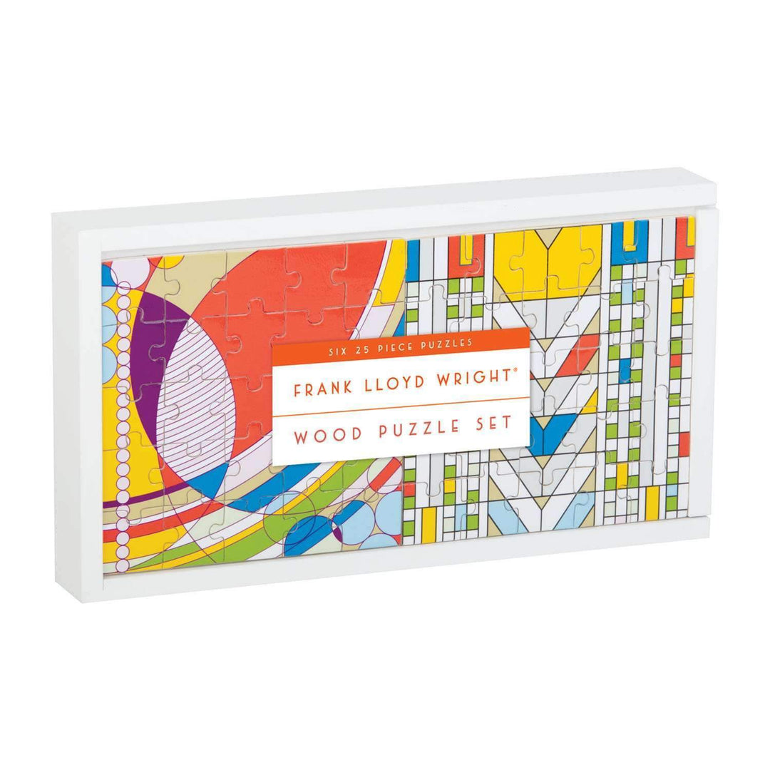 Frank Lloyd Wright Wooden Jigsaw Puzzle Set
