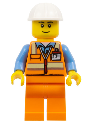 FIRST LEGO League (FLL) Superpowered Male Construction Worker