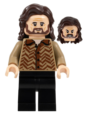 Sirius Black - Dark Brown Hair, Dark Tan Sweater