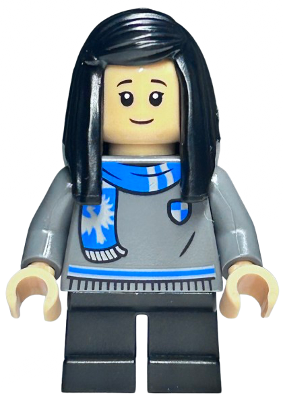 LEGO® Minifigure Cho Chang - Ravenclaw Sweater and Scarf, Black Short Legs (hp522)