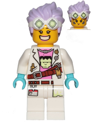 LEGO® Minifigure J.B. Watt - Large Smile / Annoyed (hs002)