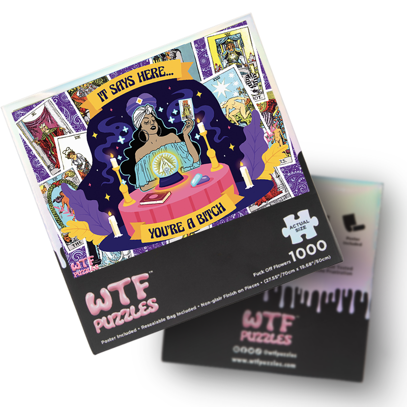 Tarot Bitch 1000 Piece Puzzle