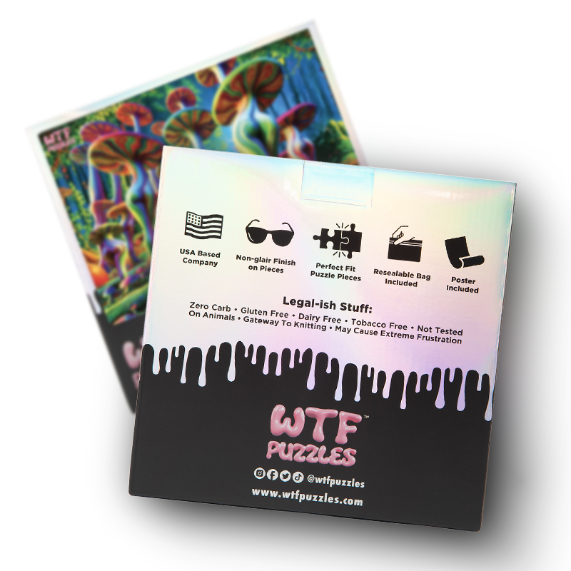 COMING SOON! Butt Shrooms 1000 Piece Puzzle