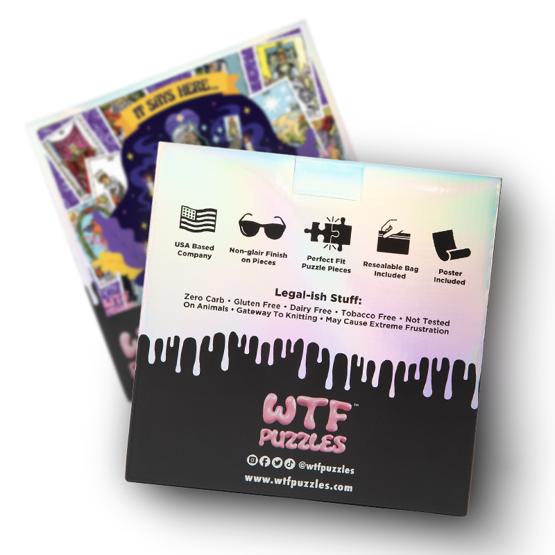 Tarot Bitch 1000 Piece Puzzle