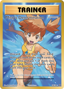 Pokmon Misty's Determination 108/108  The Pieceful Project