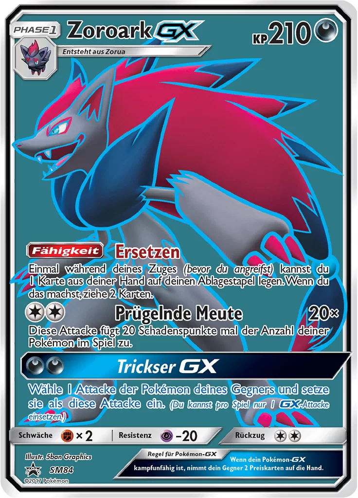 Zoroark GX SM84