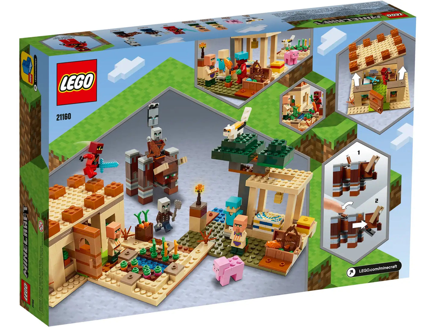 LEGO® Minecraft™ The Illager Raid 21160 (Retired)