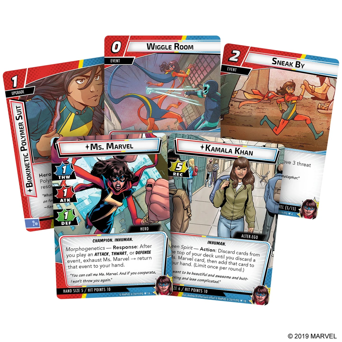 Marvel Champions: The Card Game - Ms. Marvel Hero Pack
