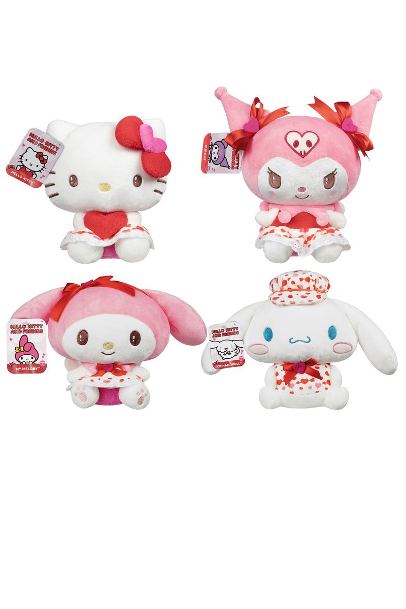 Hello Kitty 8-Inch Valentines Plush (Random)