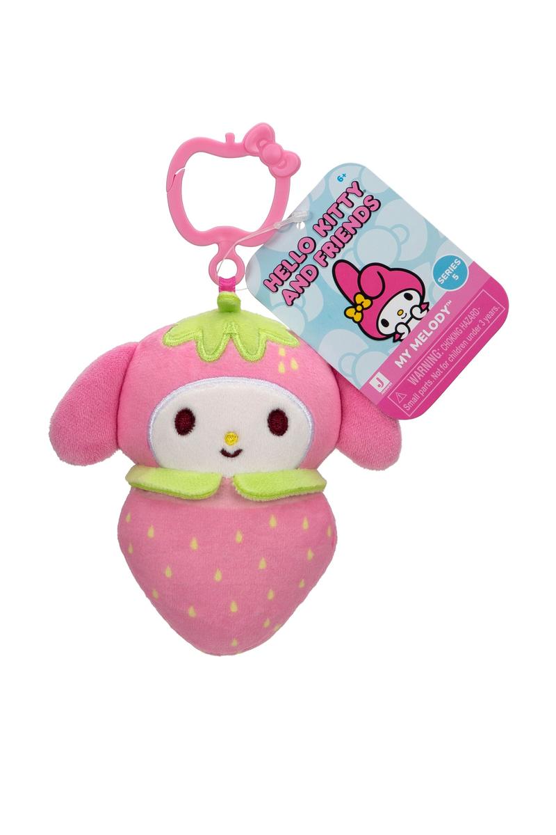 Hello Kitty 4-Inch Clip-On Plush (Pick Your Favorite)